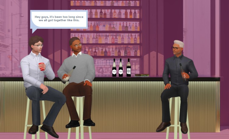 Ein kinosartiges Bar-Szenario erstellen: Ein AniFuzion-Animationsführer