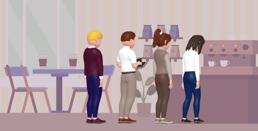 Animando una escena de una cafetería: Una guía profesional con AniFuzion