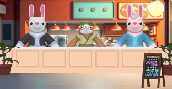 Créer une scène de bar animée avec des lapins dynamiques : un guide d’animation AniFuzion