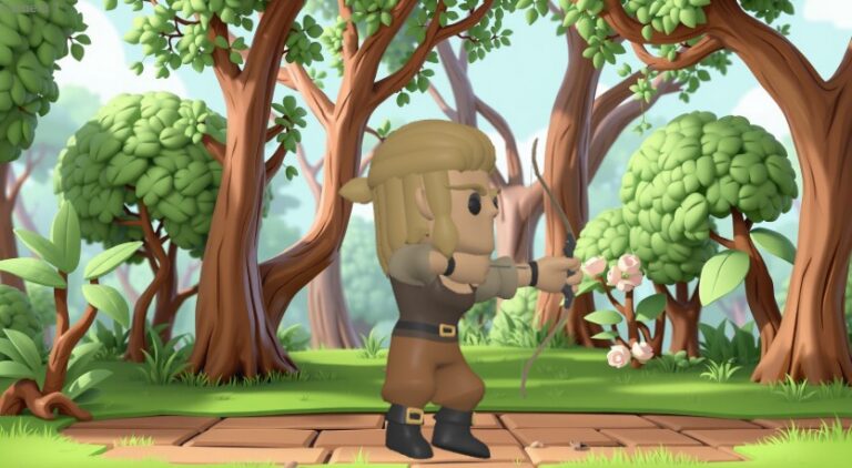 Créer une histoire épique en 3D avec un archer : maîtrisez le récit avec AniFuzion