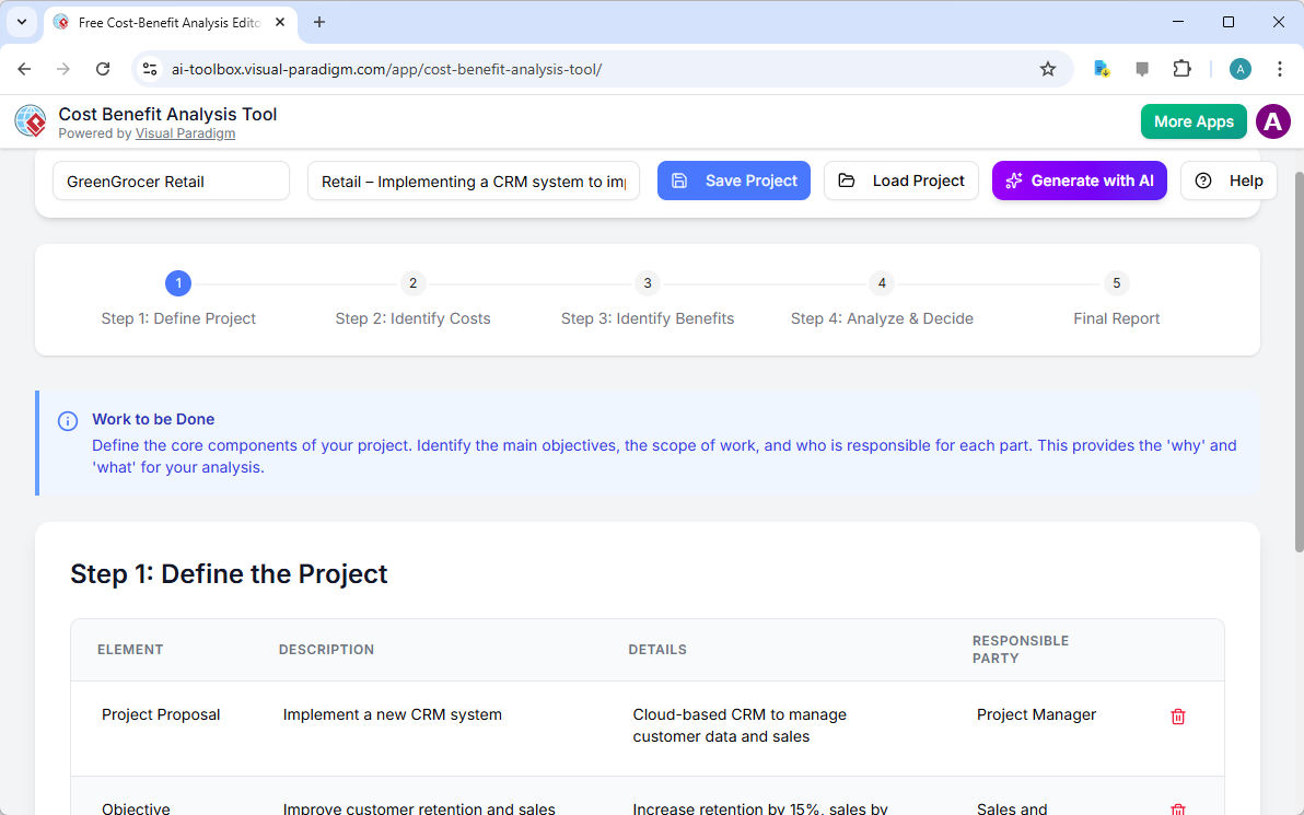 Assessing Retail CRM Viability: Calculate ROI Instantly with Cost Benefit Analysis Tool