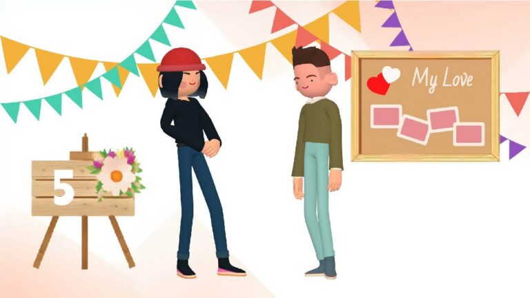 Tạo video hoạt hình kỷ niệm 5 năm với AniFuzion