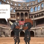 Crafting Cinematic Arena Battles: Dynamic Storytelling with AniFuzion