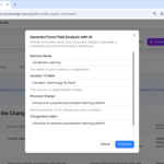 Revolutionizing EdTech Strategy: Implementing AI-Driven Learning via the Professional Force Field Analysis Framework Tool