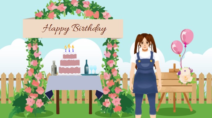Create Animated Birthday Greetings with Visual Paradigm Animation Tool Create Animated Birthday Greetings with Visual Paradigm Animation Tool