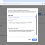 Creating a Professional Stakeholder Plan in Minutes with AI