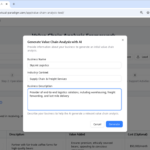 Creating a Comprehensive Logistics Value Chain Analysis with AI