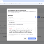 Scaling a Coffee Empire: Strategic Growth Planning with the AI Ansoff Matrix Builder